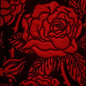 Leather iphone 11 case WILD ROSE by Oberon Design